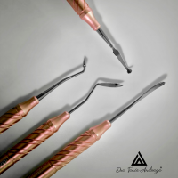 Juego De Espatulas 4 Piezas Instrumentos de Restauradora Deposito Dental Odontology BG