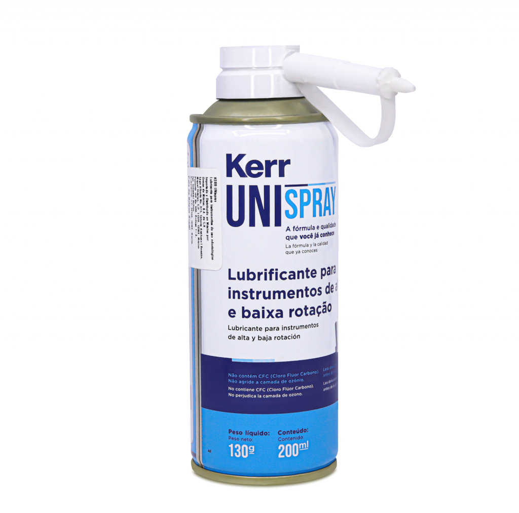 Lubricante Uni Spray Piezas de Mano Deposito Dental Odontology BG