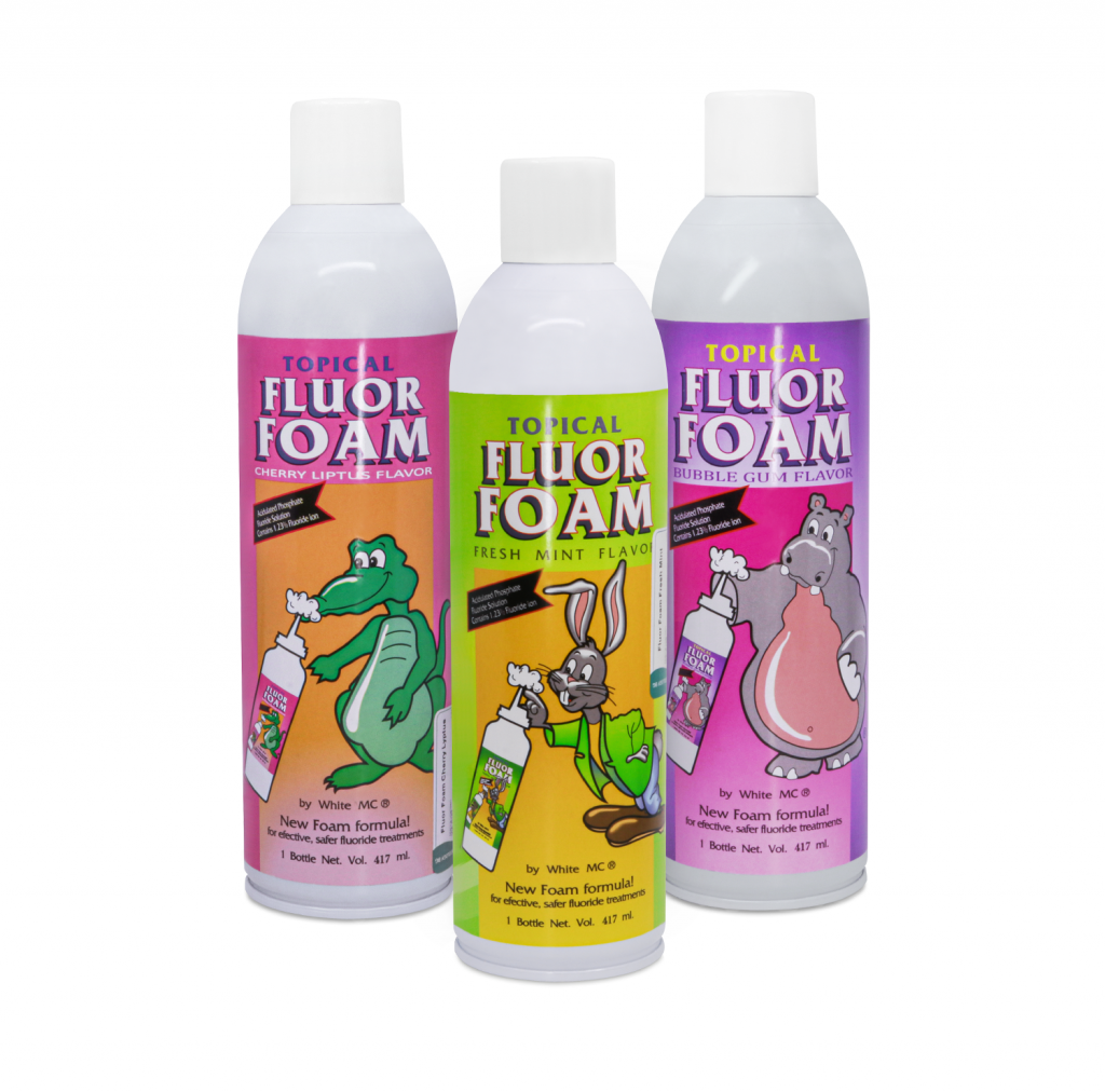 Fluor Foam Preventiva Deposito Dental Odontology BG