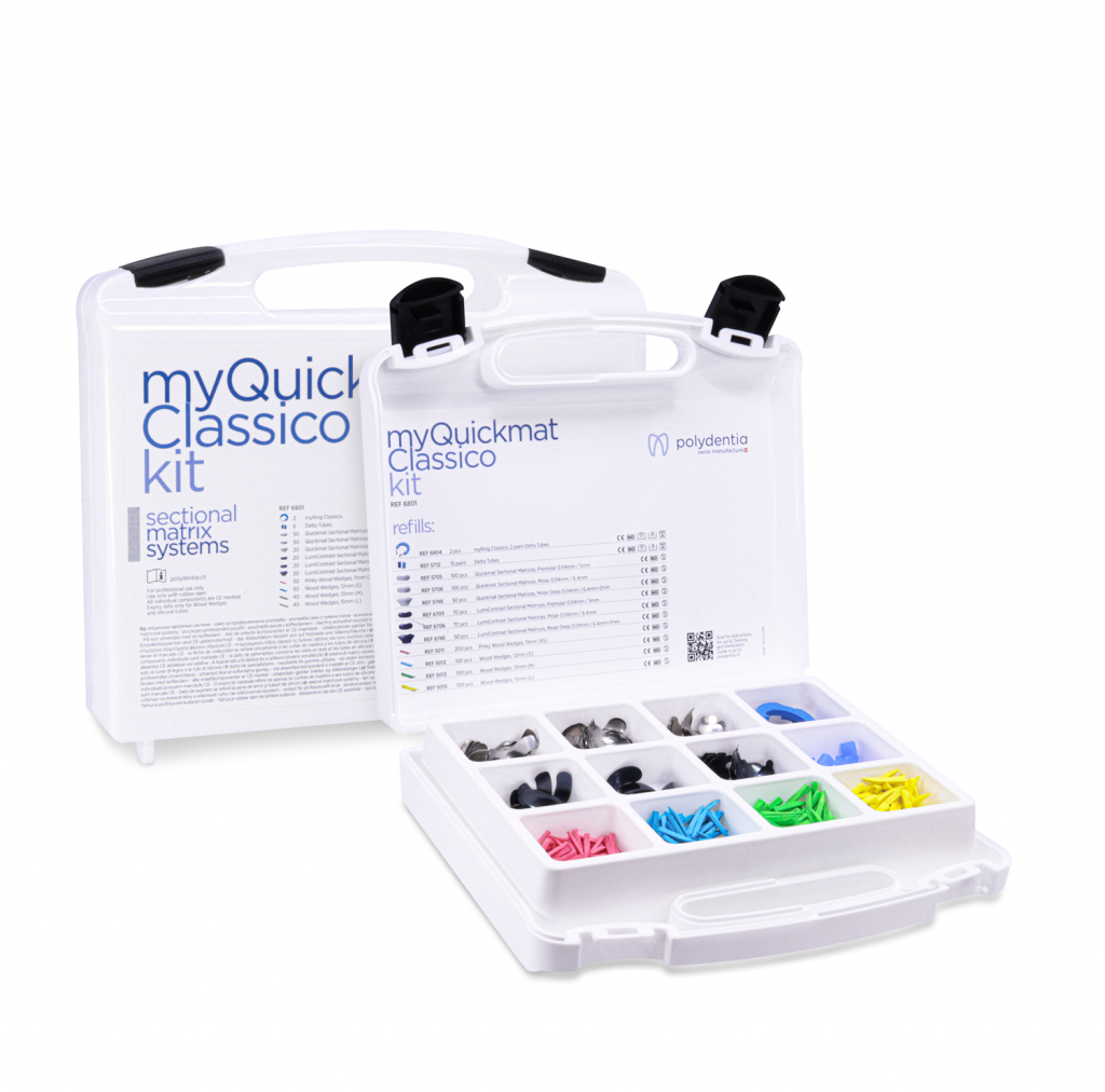 myQuickmat Classico kit Completo Banda Matriz Y Cuñas​ Deposito Dental Odontology BG