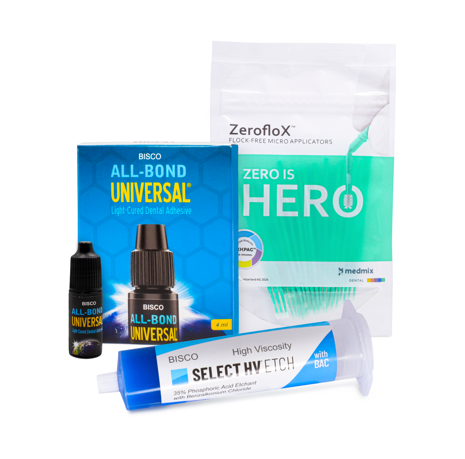 All-Bond Universan + Select HV Etch JUMBO Adhesivos Deposito Dental Odontology BG All-Bond Universan + Select HV Etch JUMBO - Image 1