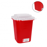 Recolector Punzocortante 1.8l dañado Control de Infecciones Deposito Dental Odontology BG